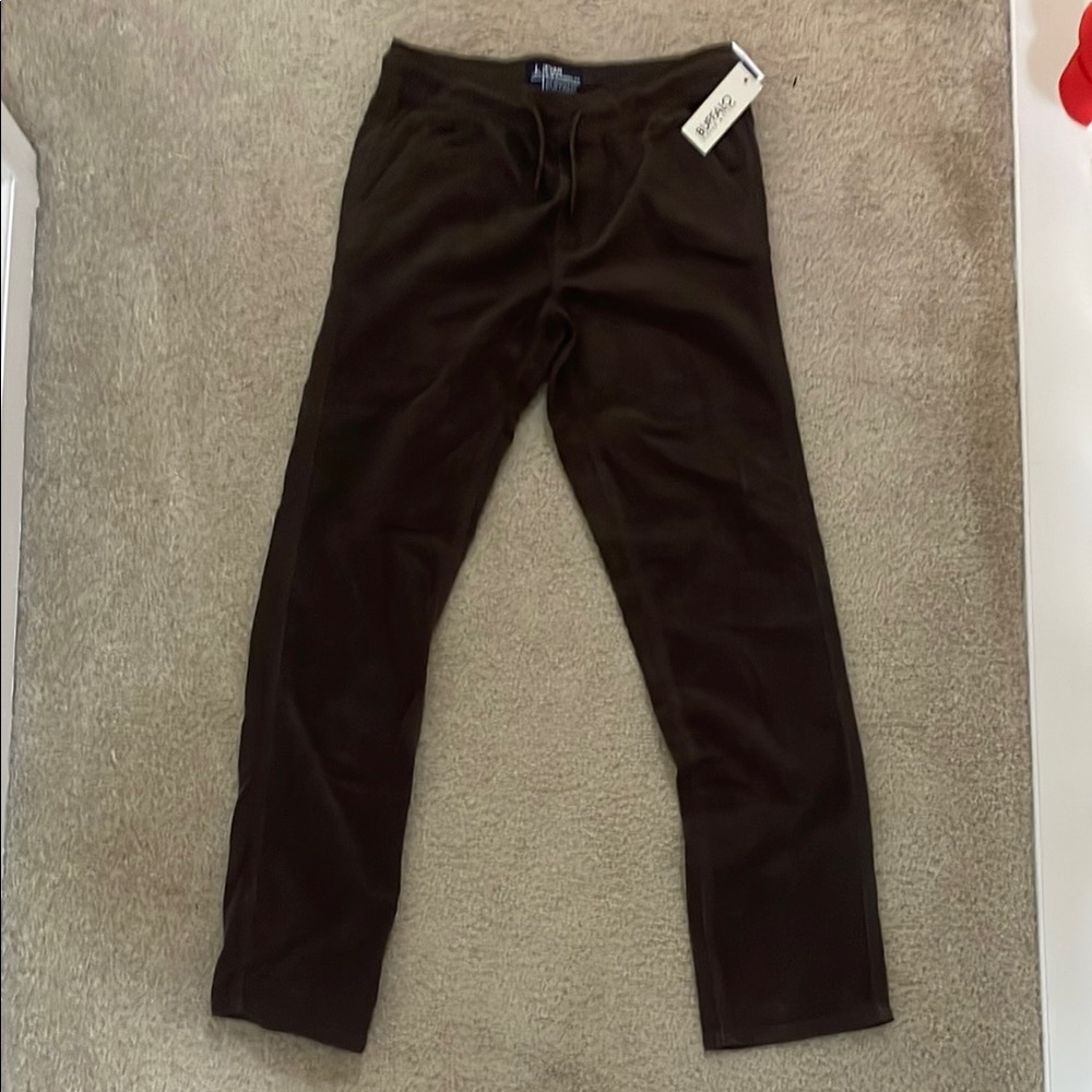 Boys Brown Pants L 14/16 Brand New